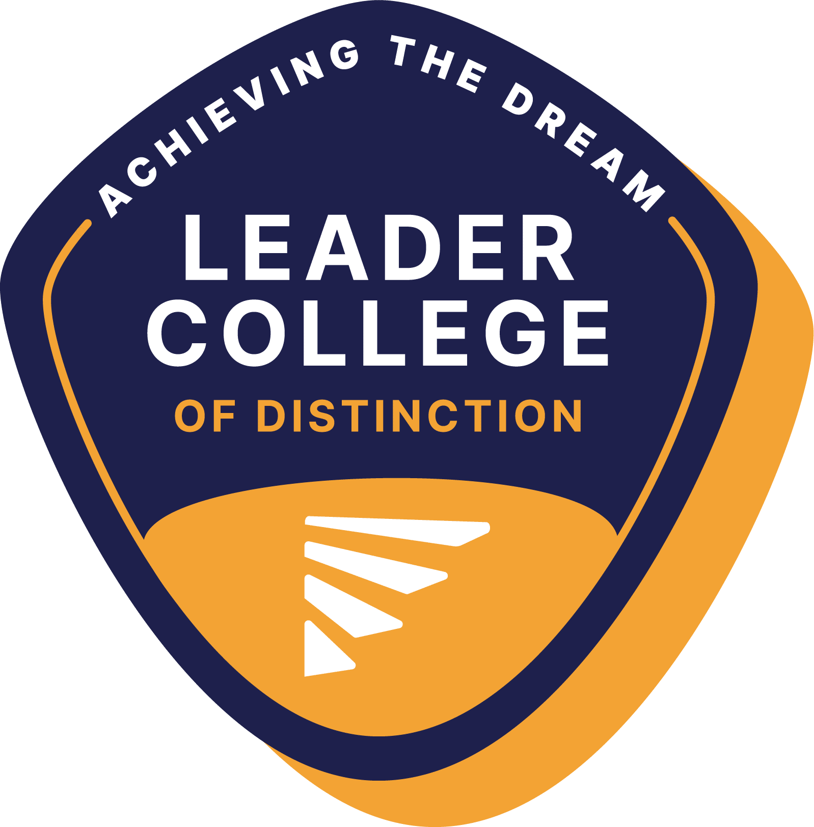 Achieving the Dream Leader College of Distinction logo