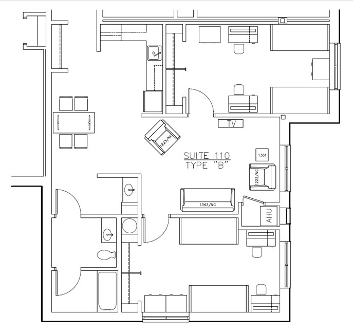 Residence Hall Layout B